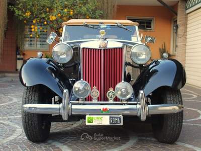 MG TD Midget MKII / Restaurata / Targa ROMA / ASI Nero usata Roma