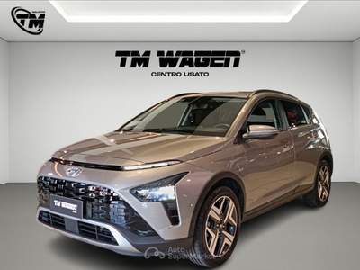 Hyundai Bayon  -  1.0 t-gdi hybrid 48v imt xline Argento usata Firenze
