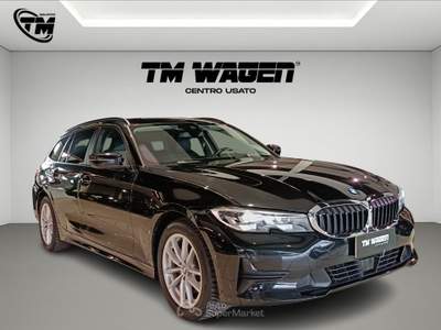 BMW Serie 3 318d Serie 3(g20/1-80/1) - 318d 48v touring business advantage Nero usata Firenze