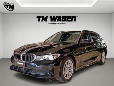 BMW Serie 3 318d Serie 3(g20/1-80/1) - 318d 48v touring business advantage Nero usata Firenze