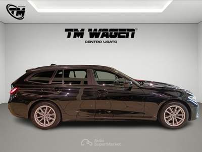 BMW Serie 3 318d Serie 3(g20/1-80/1) - 318d 48v touring business advantage Nero usata Firenze