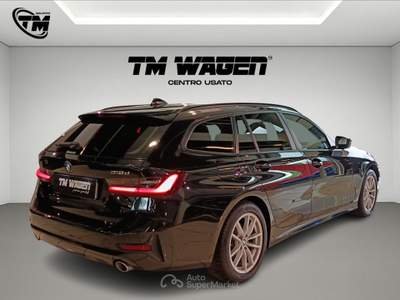 BMW Serie 3 318d Serie 3(g20/1-80/1) - 318d 48v touring business advantage Nero usata Firenze