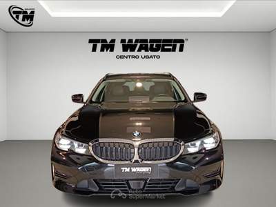 BMW Serie 3 318d Serie 3(g20/1-80/1) - 318d 48v touring business advantage Nero usata Firenze