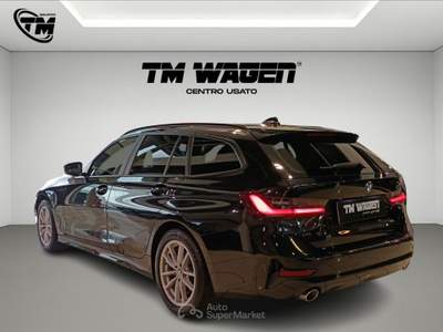 BMW Serie 3 318d Serie 3(g20/1-80/1) - 318d 48v touring business advantage Nero usata Firenze