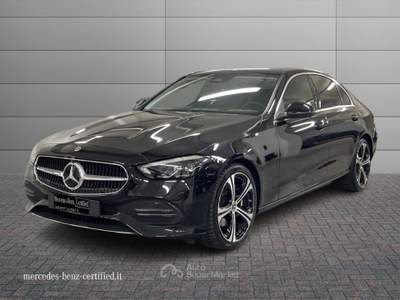 Mercedes-Benz Classe C  - c 220 d mhev advanced 4matic 197cv auto Nero usata Montecosaro