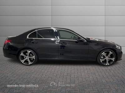 Mercedes-Benz Classe C  - c 220 d mhev advanced 4matic 197cv auto Nero usata Montecosaro