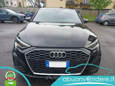 Audi A3 SPB 35 TFSI S line edition UNICO PROPRIETARIO Nero usata Corbetta