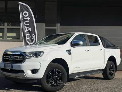 Ford Ranger 2.0 ECOBLUE DC Limited 5 posti gancio traino Bianco usata Niardo