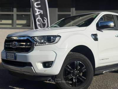 Ford Ranger 2.0 ECOBLUE DC Limited 5 posti gancio traino Bianco usata Niardo
