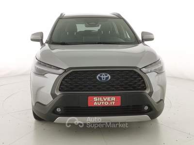 Toyota Corolla Cross 2.0 Hybrid 197 CV E-CVT AWD-i Lounge Argento usata Crema