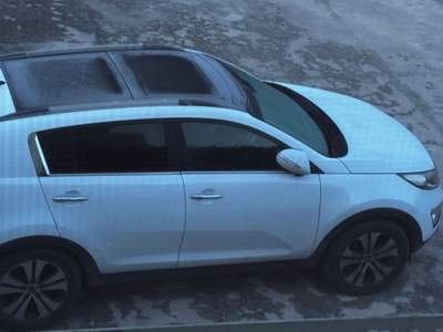 Kia Sportage Auto in perfette condizioni sia meccaniche che estetiche Bianco usata spoleto