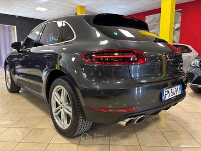 Porsche Macan 3.0 Diesel S ** KM CERTIFIC. PORSCHE ** Grigio usata Bozzolo