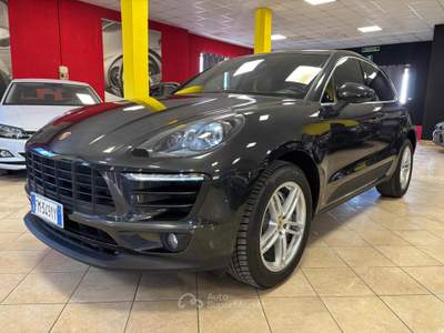 Porsche Macan 3.0 Diesel S ** KM CERTIFIC. PORSCHE ** Grigio usata Bozzolo