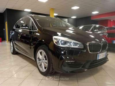 BMW Serie 2 Active Tourer 218d d Active Tourer Sport ** KM CERTIF. BMW ** Nero usata Bozzolo
