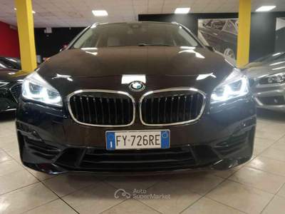 BMW Serie 2 Active Tourer 218d d Active Tourer Sport ** KM CERTIF. BMW ** Nero usata Bozzolo