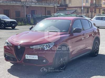 Alfa Romeo Stelvio ALFA ROMEO Stelvio 2.2 Turbodiesel 190 CV AT8 RWD Sprint Rosso usata Roma