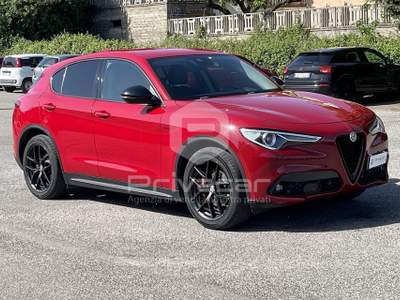 Alfa Romeo Stelvio ALFA ROMEO Stelvio 2.2 Turbodiesel 190 CV AT8 RWD Sprint Rosso usata Roma