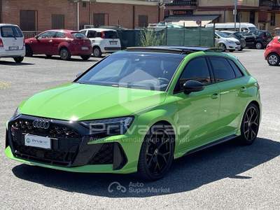 Audi RS 3 AUDI RS 3 SPB TFSI quattro S tronic Verde usata Roma