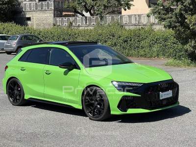Audi RS 3 AUDI RS 3 SPB TFSI quattro S tronic Verde usata Roma