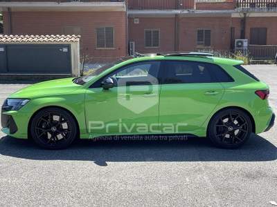 Audi RS 3 AUDI RS 3 SPB TFSI quattro S tronic Verde usata Roma