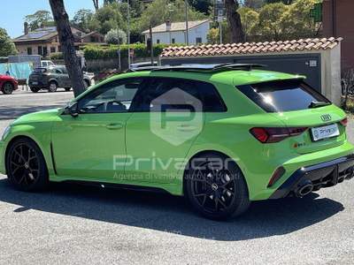 Audi RS 3 AUDI RS 3 SPB TFSI quattro S tronic Verde usata Roma