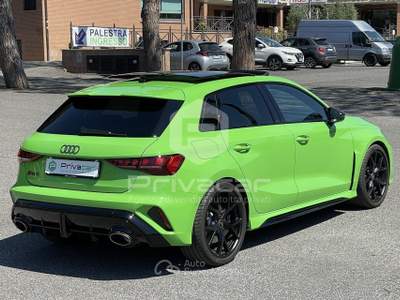 Audi RS 3 AUDI RS 3 SPB TFSI quattro S tronic Verde usata Roma