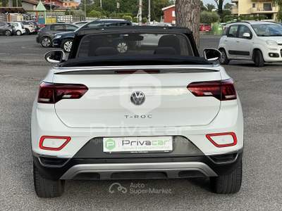 Volkswagen T-Roc VOLKSWAGEN T-Roc Cabriolet 1.0 TSI Style Bianco usata Roma