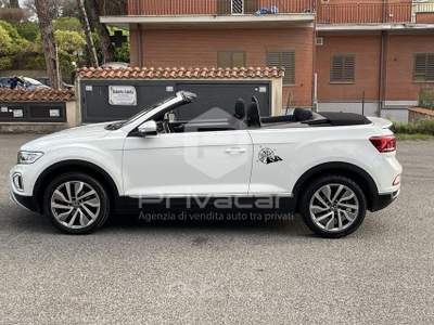 Volkswagen T-Roc VOLKSWAGEN T-Roc Cabriolet 1.0 TSI Style Bianco usata Roma
