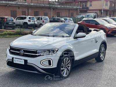 Volkswagen T-Roc VOLKSWAGEN T-Roc Cabriolet 1.0 TSI Style Bianco usata Roma Volkswagen T-Roc VOLKSWAGEN T-Roc Cabriolet 1.0 TSI Style Bianco usata Roma