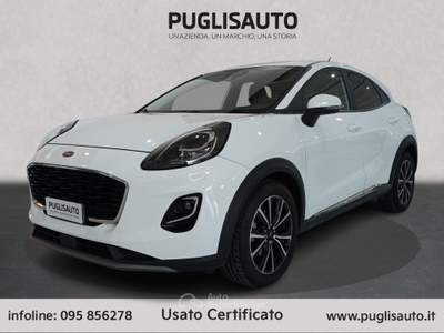 Ford Puma 1.0 EcoBoost Hybrid 125 CV S&S Titanium Bianco usata BELPASSO