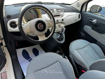 Fiat 500 1.2 Lounge 69cv Duallogic Bianco usata Sedriano
