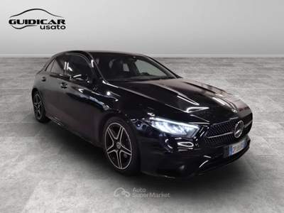 Mercedes-Benz Classe A 180 D Advanced Plus AMG Line 8G-DCT Nero usata Lucca