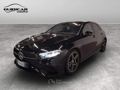 Mercedes-Benz Classe A 180 D Advanced Plus AMG Line 8G-DCT Nero usata Lucca Mercedes-Benz Classe A 180 D Advanced Plus AMG Line 8G-DCT Nero usata Lucca