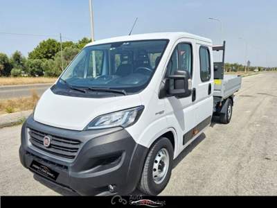Fiat Ducato 35 2.3 MJT 130CV MAXI CASSONE FISSO E GRU FASSI Bianco usata Maruggio