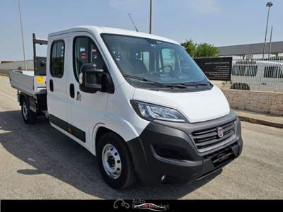 Fiat Ducato 35 2.3 MJT 130CV MAXI CASSONE FISSO E GRU FASSI Bianco usata Maruggio