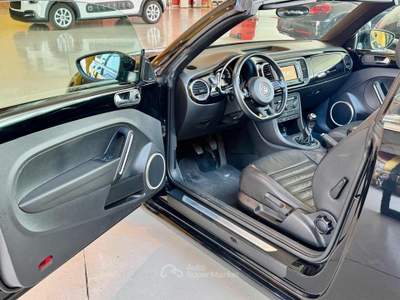 Volkswagen Maggiolino Cabrio 1.4 TSI Design #pelle #impiantoFender Nero usata MONTICELLI BRUSATI