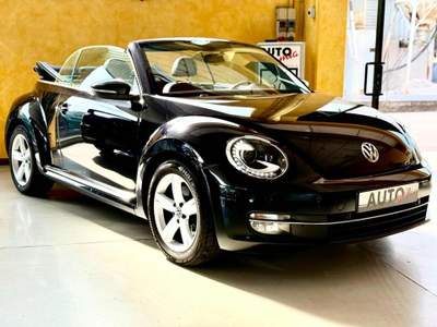 Volkswagen Maggiolino Cabrio 1.4 TSI Design #pelle #impiantoFender Nero usata MONTICELLI BRUSATI