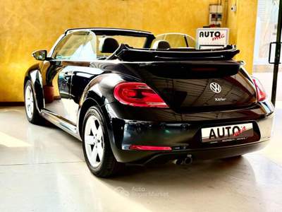 Volkswagen Maggiolino Cabrio 1.4 TSI Design #pelle #impiantoFender Nero usata MONTICELLI BRUSATI