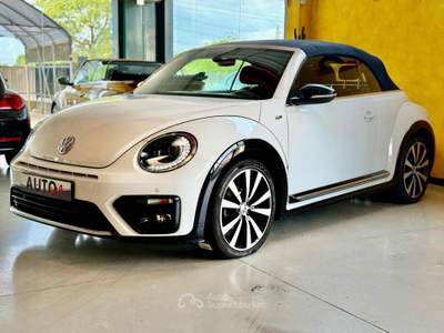 Volkswagen Maggiolino Cabrio 1.4 TSI DSG R-Line BlueMotion Technology Bianco usata MONTICELLI BRUSATI