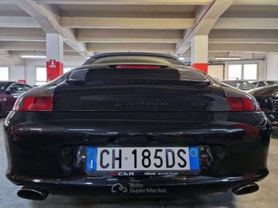 Porsche 911 996 CARRERA CABRIOLET CV.320 KM.114.500 Nero usata Torino