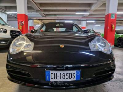 Porsche 911 996 CARRERA CABRIOLET CV.320 KM.114.500 Nero usata Torino