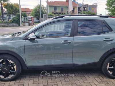 Kia Stonic 1.0 t-gdi mhev Style Tech Pack PREZZO REALE Verde usata Ciriè