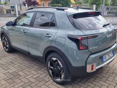 Kia Stonic 1.0 t-gdi mhev Style Tech Pack PREZZO REALE Verde usata Ciriè