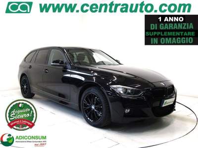 BMW Serie 3 320d 320 320d 2.0d Aut. xDrive Touring Nero usata Andalo Valtellino