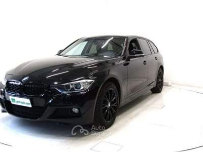 BMW Serie 3 320d 320 320d 2.0d Aut. xDrive Touring Nero usata Andalo Valtellino