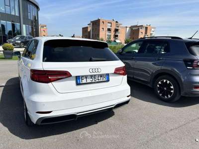 Audi A3 SPB 30 g-tron S tronic Sport Bianco usata Pieve di Cento