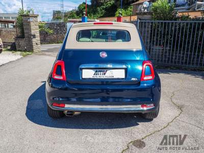 Fiat 500C 500C 1.2 Lounge 69cv CABRIO Blu/Azzurro usata Soriano nel Cimino