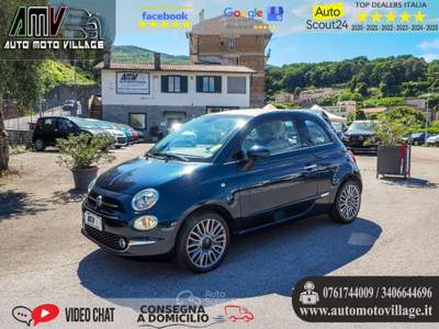 Fiat 500C 500C 1.2 Lounge 69cv CABRIO Blu/Azzurro usata Soriano nel Cimino
