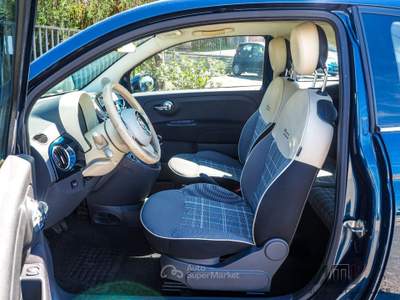 Fiat 500C 500C 1.2 Lounge 69cv CABRIO Blu/Azzurro usata Soriano nel Cimino