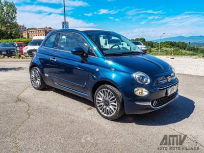 Fiat 500C 500C 1.2 Lounge 69cv CABRIO Blu/Azzurro usata Soriano nel Cimino